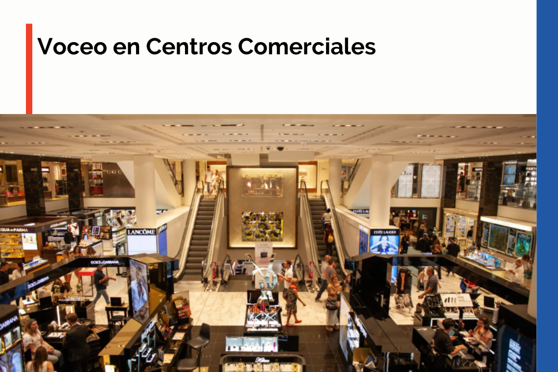 Voceo en Centros Comerciales